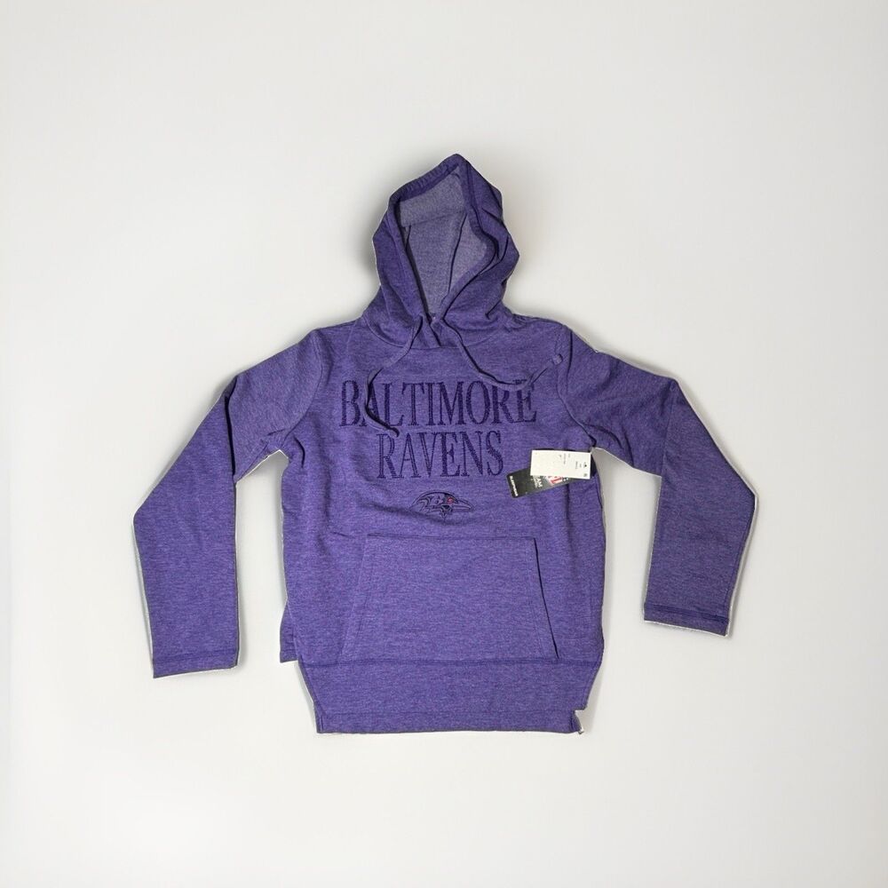 NWT Baltimore Ravens Women’s Small Purple Hoodie NFL Team Apparel